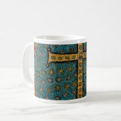 Ravenna-Mosaik-Kreuz Kaffeetasse (Vorderseite Links)