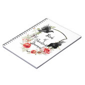 Raven's and Rose Book of Shadows Journal Notizblock (Linke Seite)