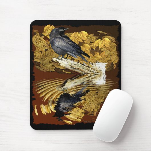 RAVENS & AUTUMN POND Collection Mousepad (Mit Mouse)