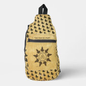 Ravens Circle Dance Crossbody Bag (Vorderseite)