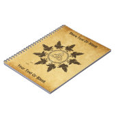 Ravens Circle Dance Notizblock (Linke Seite)