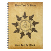 Ravens Circle Dance Notizblock (Vorderseite)