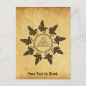 Ravens Circle Dance Postkarte (Vorderseite)