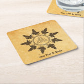 Ravens Circle Dance Rechteckiger Pappuntersetzer (angewinkelt)