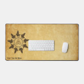 Ravens Circle Dance Schreibtischunterlage (Tastatur & Maus)