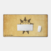 Ravens Circle Dance Schreibtischunterlage (Tastatur & Maus)