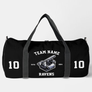 Ravens "Customizable Baseball Duffle Bag" Bag