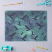 Ravens Decoupage Tissue Paper Seidenpapier (Basteln)