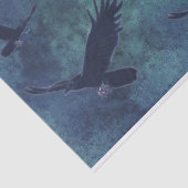 Ravens Decoupage Tissue Paper Seidenpapier (Detail)