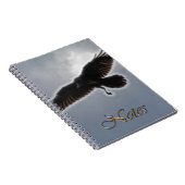 Raven's Descent Fraktal Print Notizblock (Rechte Seite)