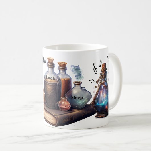Raven's Elixir Magic-Tasse Kaffeetasse (VorderseiteRechts)