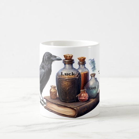 Raven's Elixir Magic-Tasse Kaffeetasse (Mittel)