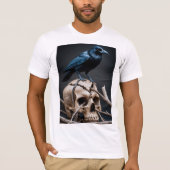 Raven's Erholung Skeleton Reverie T-Shirt (Vorderseite)