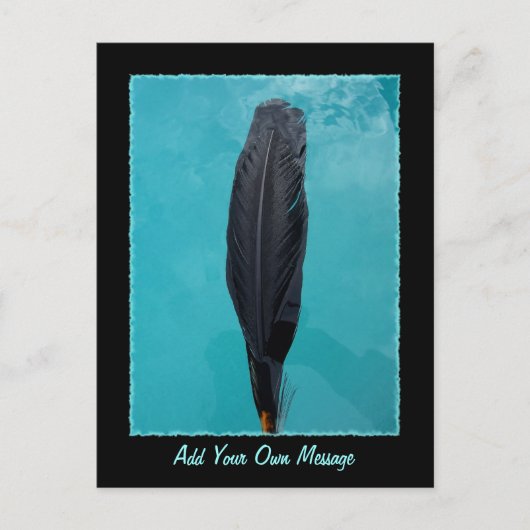 Raven's Feather Postkarte (Vorderseite)