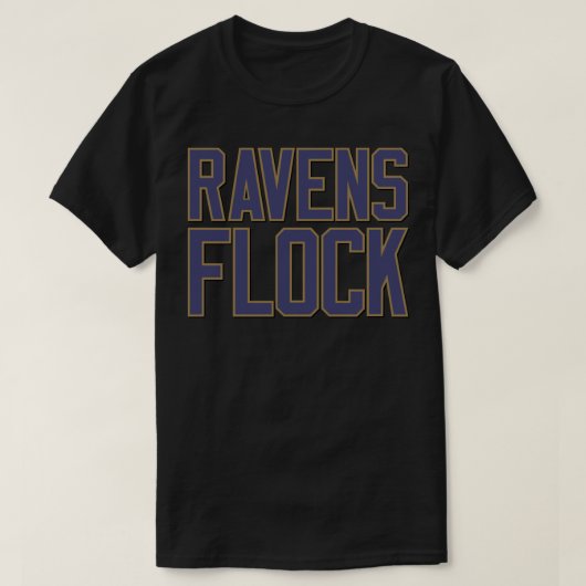 Ravens Flock T-Shirt (Design vorne)