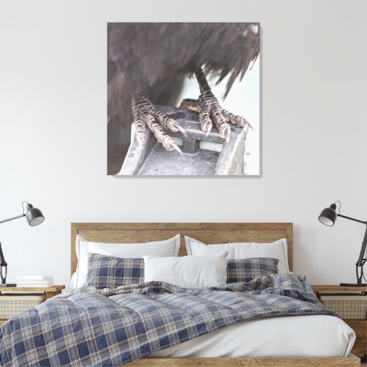 Raven's Foot Leinwanddruck (Insitu (Schlafzimmer))