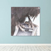 Raven's Foot Leinwanddruck (Insitu (Holzboden))