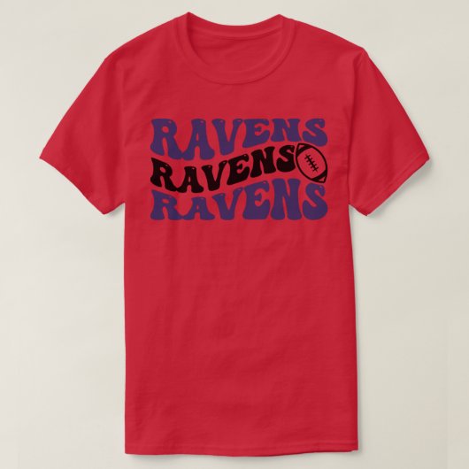 Ravens Football T-Shirt (Design vorne)