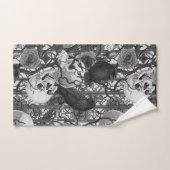 Raven's Geheimnis. Dunkle und launische gotische I Badhandtuch Set (Handtuch)