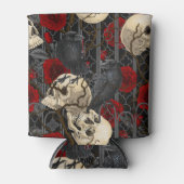 Raven's Geheimnis. Dunkle und launische gotische I Dosenkühler (Vorderseite)