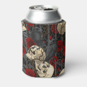 Raven's Geheimnis. Dunkle und launische gotische I Dosenkühler (Kanne Rückseite)