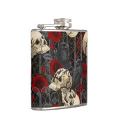 Raven's Geheimnis. Dunkle und launische gotische I Flachmann (Rechts)