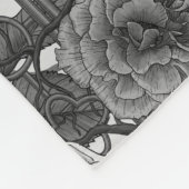 Raven's Geheimnis. Dunkle und launische gotische I Fleecedecke (Ecke)