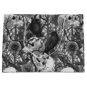 Raven's Geheimnis. Dunkle und launische gotische I Große Geschenktüte (Vorderseite)