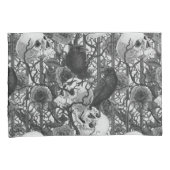 Raven's Geheimnis. Dunkle und launische gotische I Kissenbezug (Vorderseite-Rechts)