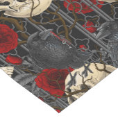 Raven's Geheimnis. Dunkle und launische gotische I Kurzer Tischläufer (Ecke)