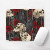 Raven's Geheimnis. Dunkle und launische gotische I Mousepad (Mit Mouse)