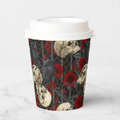 Raven's Geheimnis. Dunkle und launische gotische I Pappbecher (Vorderseite)