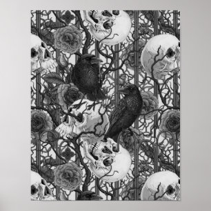 Raven's Geheimnis. Dunkle und launische gotische I Poster