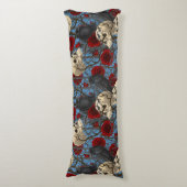 Raven's Geheimnis. Dunkle und launische gotische I Seitenschläferkissen (Vorderseite Vertikal)