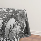 Raven's Geheimnis. Dunkle und launische gotische I Tischdecke (Beispiel)