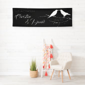 Ravens Gothic Wedding Banner (Insitu)