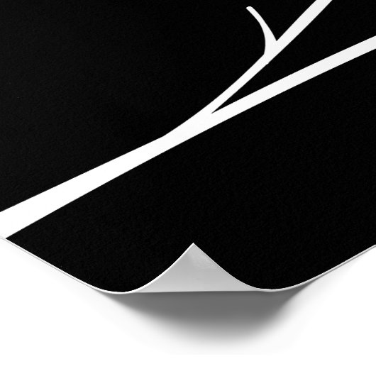 Ravens Gothic Wedding Poster (Ecke)