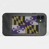 ravens Hafenkarte iphone Fall Maryland-Flagge Case-Mate iPhone Hülle (Rückseite (Horizontal))