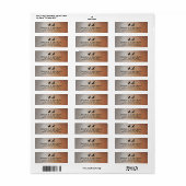 Ravens Halloween-Rücksendeadresse (Vorne)