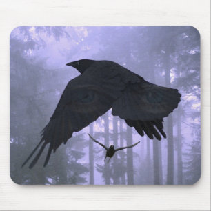 RAVENS IN DER MIST MOUSEPAD