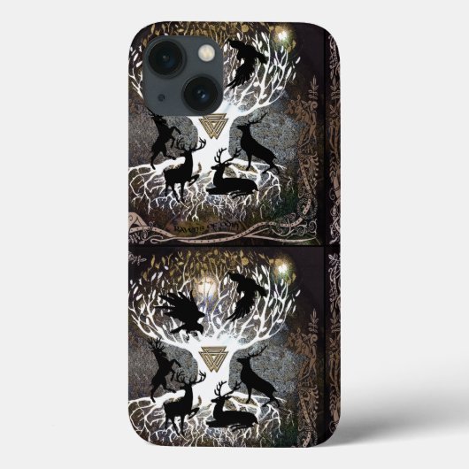 Ravens iPhone Case (Rückseite)