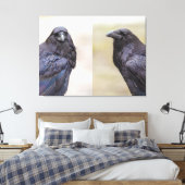 Ravens Leinwanddruck (Insitu (Schlafzimmer))