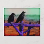 Ravens Postkarte (Vorderseite)