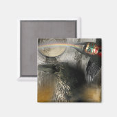 RAVENS RAINBOW MAGNET (Vorderseite/Rückseite)