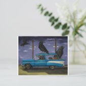 Ravens' Ride Postkarte (Stehend Vorderseite)