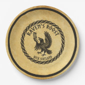 Raven's Roost Pub Wick Schottland Pappteller (Vorderseite)