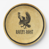 Raven's Roost Pub Wick Schottland Pappteller (Vorderseite)