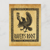 Raven's Roost Pub Wick Schottland Postkarte (Vorderseite)