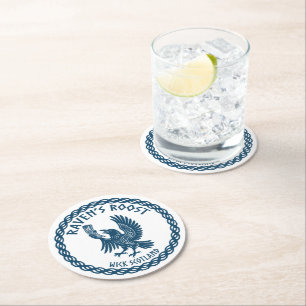 Raven's Roost Pub Wick Schottland Runder Pappuntersetzer