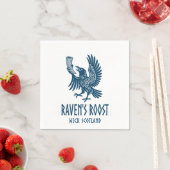 Raven's Roost Pub Wick Schottland Serviette (Beispiel)